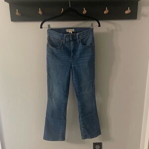 Madewell Cali Demi Boot Jean - Size 25